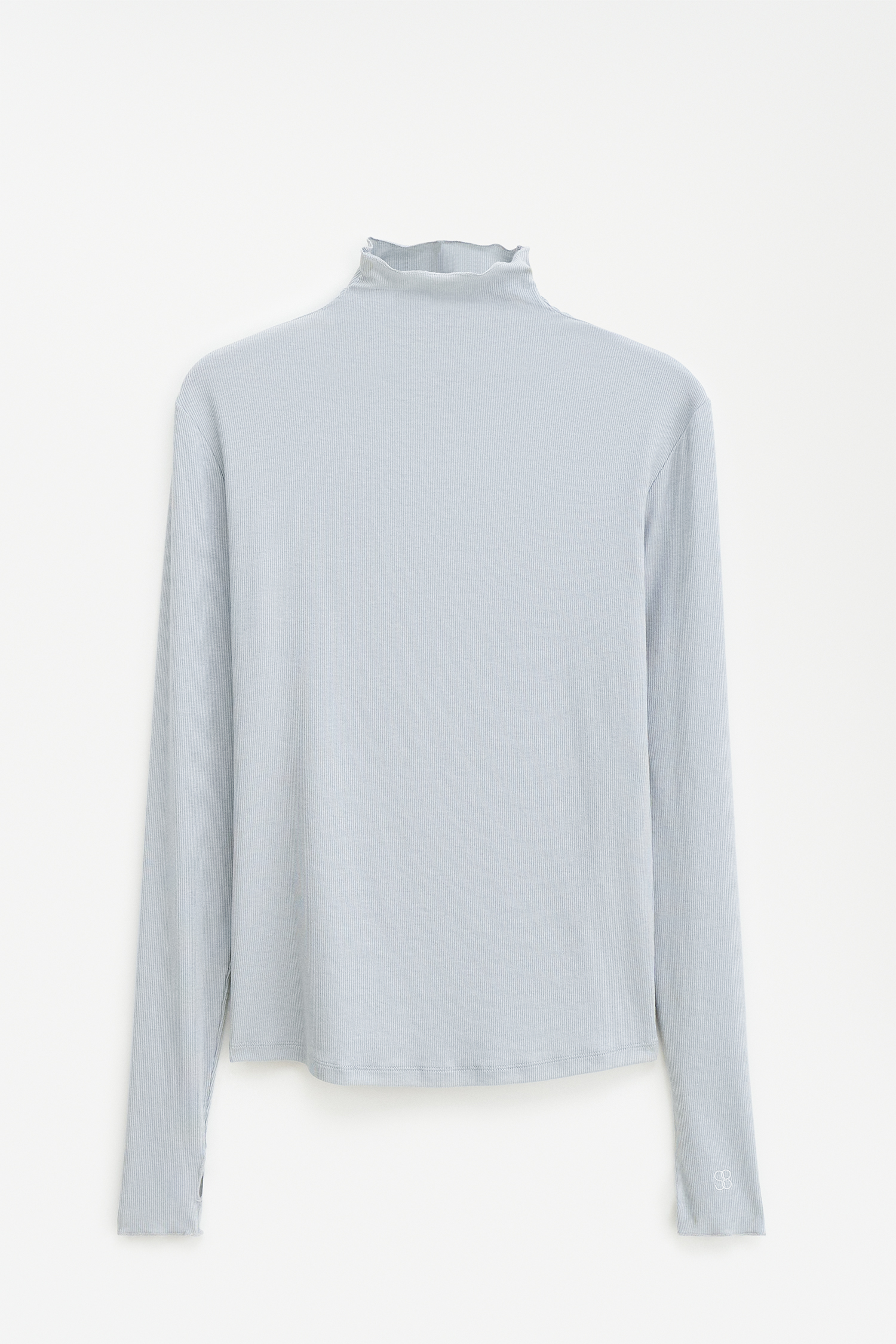 Filippa K Rib Mock Neck Top